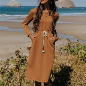 The Goldie Drawstring MOM Dress